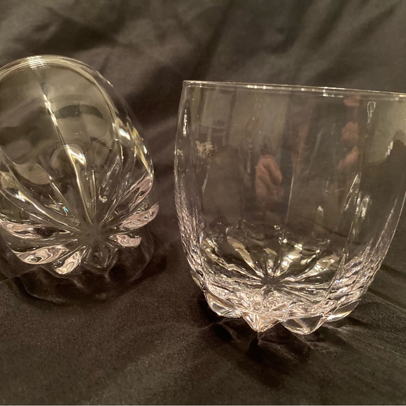 Gorgeous Double Old Fashioned Park Lane by MIKASA Glasses Set of 2 RARE - Picture 9 of 9